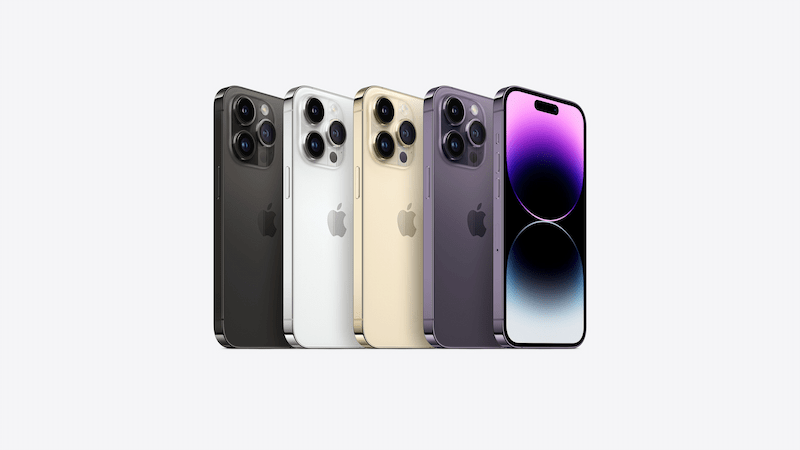 สีของ iPhone iPhone 14 Pro/iPhone 14 Pro Max