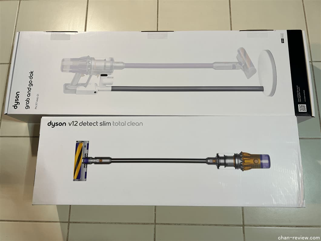 【Review】รีวิวเครื่องดูดฝุ่นไร้สาย Dyson V12 Detect Slim Total Clean พร้อมแท่นวาง Grab & Go Dok